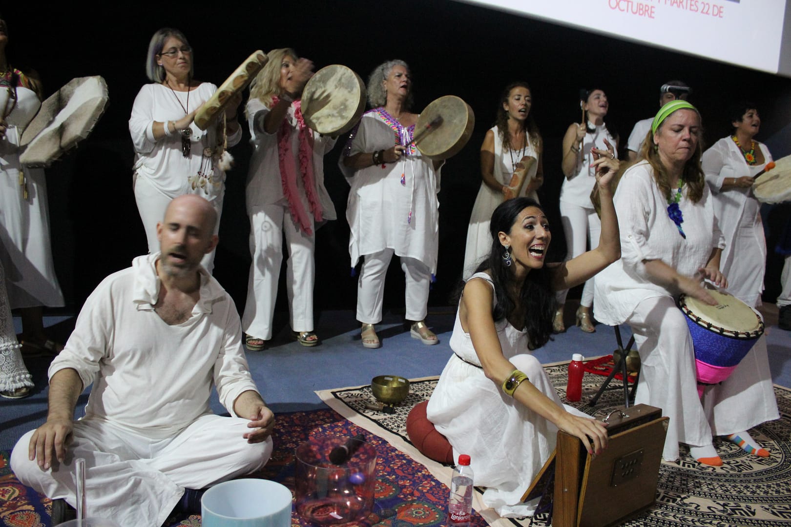 Kirtan del coro Ángeles de Lemuria