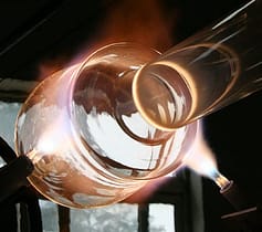 Elaboración de cuencos de cuarzo